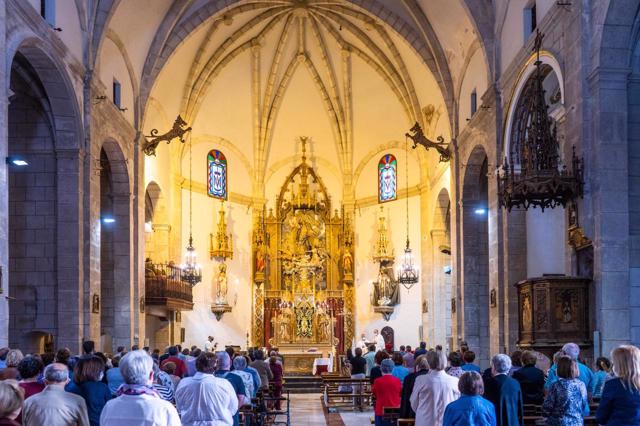 Culto en la iglesia