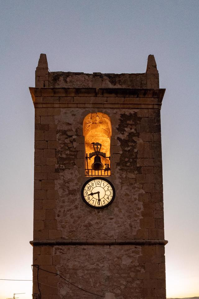 Campanario de frente