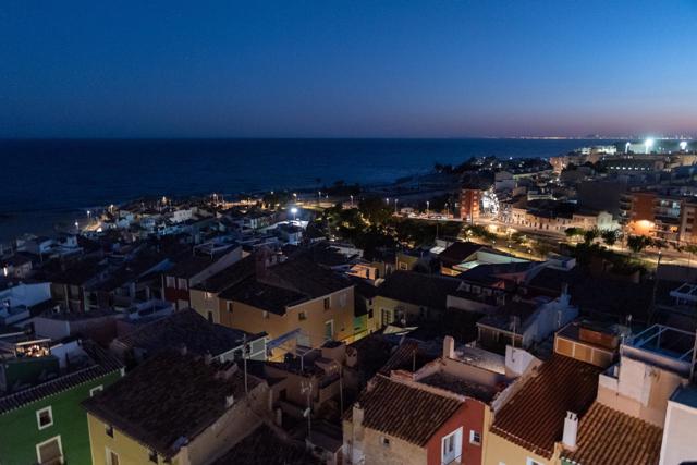 Vistas al mar desde el campanario